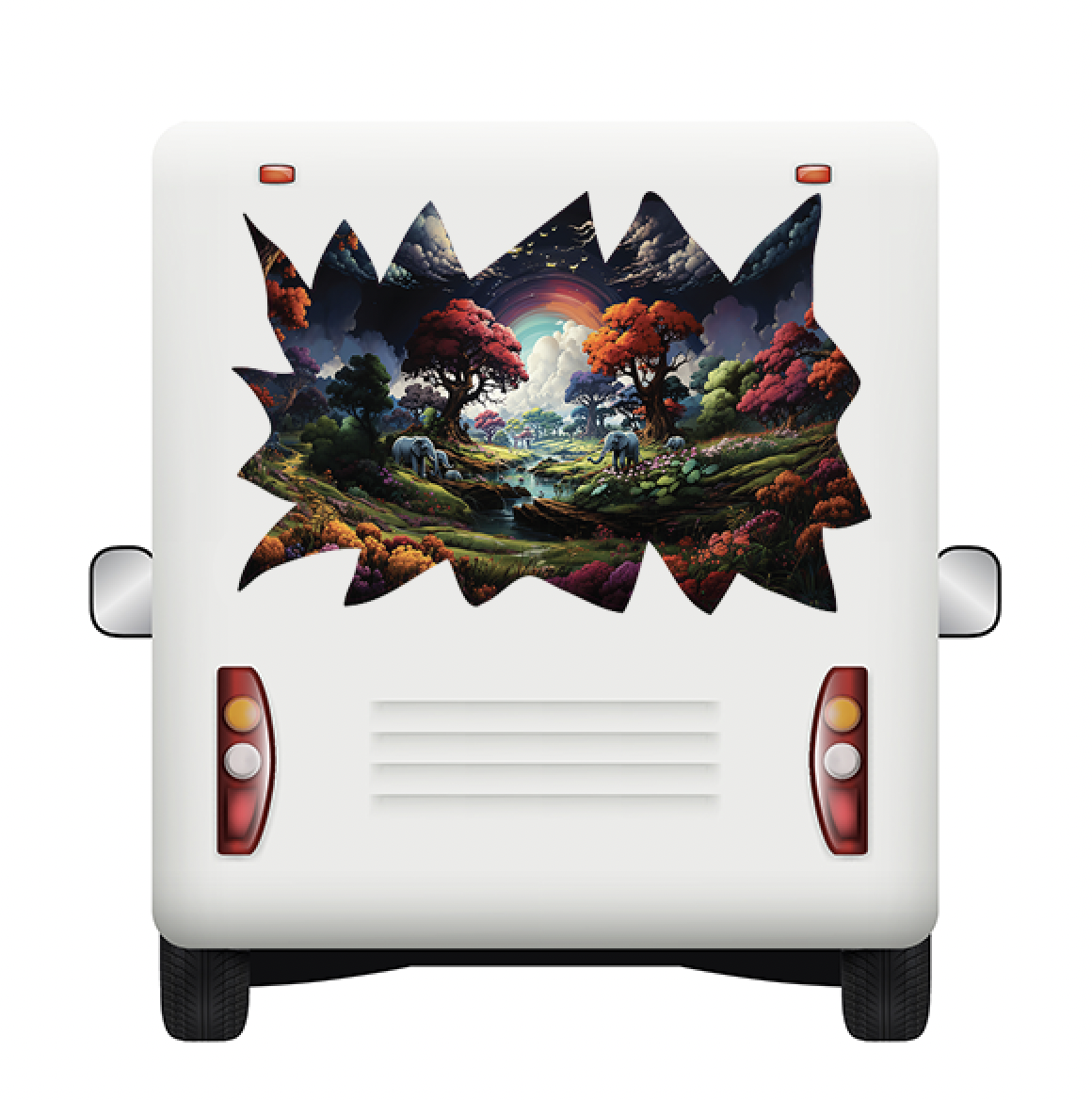 Upgrade Your RV's Appearance with Custom Stickers and Decals